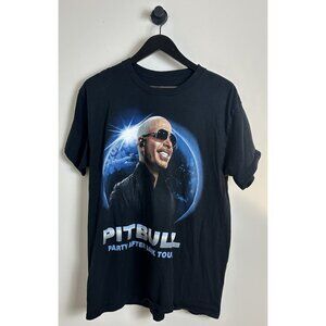 Pitbull Party After Dark Tour 2024 T-Shirt Merch Size Large